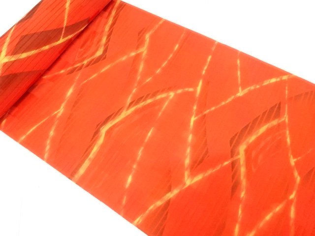JAPANESE KIMONO / ANTIQUE BOLT FOR HAORI / MOUNTAINS